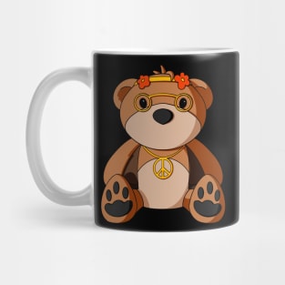 Hippy Teddy Bear Mug